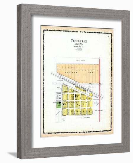 1906, Templeton, Iowa, United States-null-Framed Giclee Print