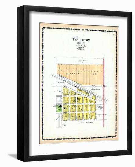 1906, Templeton, Iowa, United States-null-Framed Giclee Print