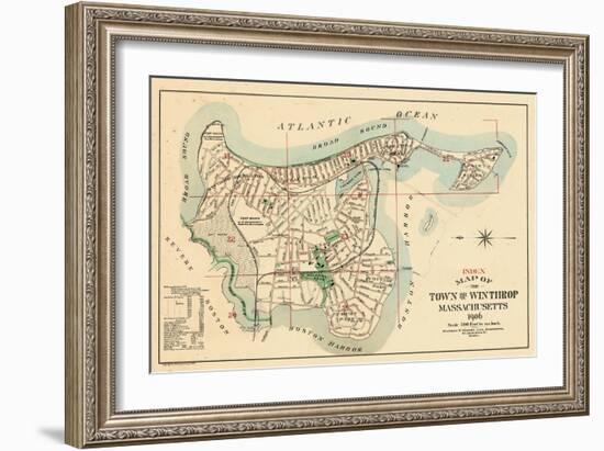 1906, Winthrop, Massachusetts, United States-null-Framed Giclee Print