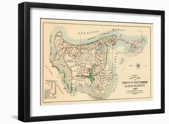 1906, Winthrop, Massachusetts, United States-null-Framed Giclee Print