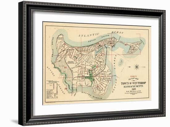 1906, Winthrop, Massachusetts, United States-null-Framed Giclee Print