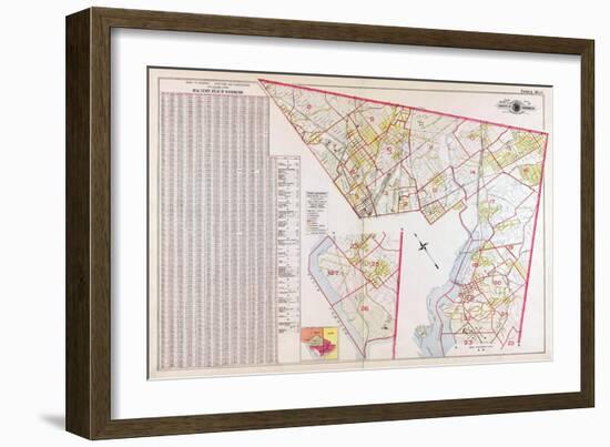 1907, Index Page, District of Columbia, United States-null-Framed Giclee Print
