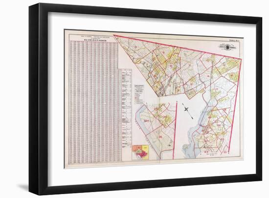 1907, Index Page, District of Columbia, United States-null-Framed Giclee Print