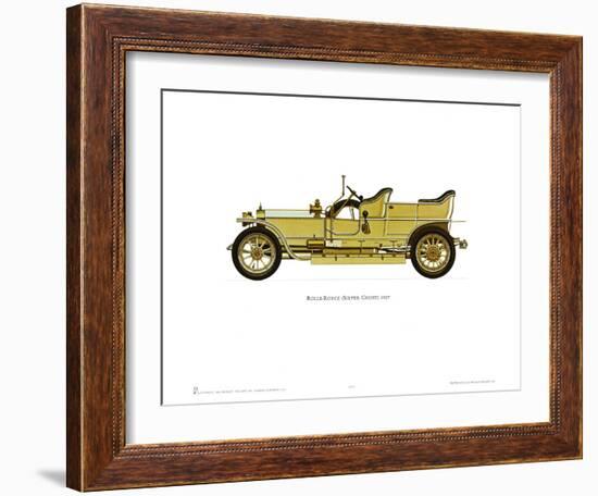 1907 Rolls-Royce Silver Ghost-null-Framed Art Print