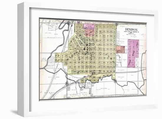 1908, Denison, Iowa, United States-null-Framed Giclee Print