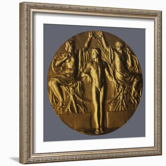 1908 London Olympics Medal-null-Framed Photographic Print