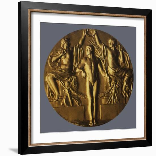 1908 London Olympics Medal-null-Framed Photographic Print