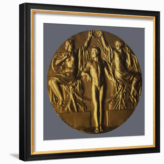 1908 London Olympics Medal-null-Framed Photographic Print