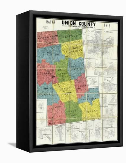 1908, Union County 1908, Ohio, United States-null-Framed Premier Image Canvas