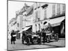 1909 Daimler and 1908 Rolls-Royce Silver Rogue, France, October 1908-null-Mounted Photographic Print