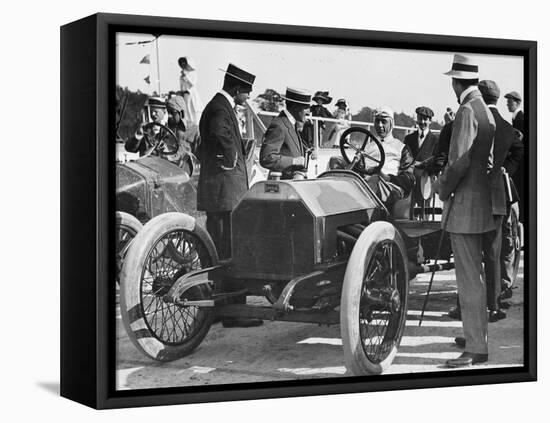1909 Lancia Beta, Wl Stewart at the Wheel, C1909-C1920-null-Framed Premier Image Canvas