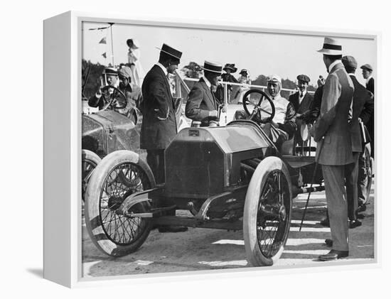 1909 Lancia Beta, Wl Stewart at the Wheel, C1909-C1920-null-Framed Premier Image Canvas