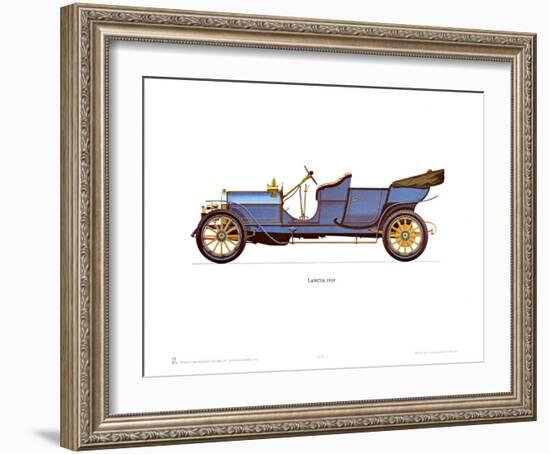 1909 Lancia-null-Framed Art Print