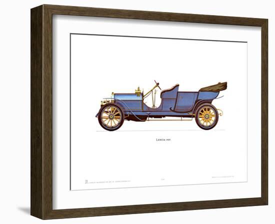 1909 Lancia-null-Framed Art Print