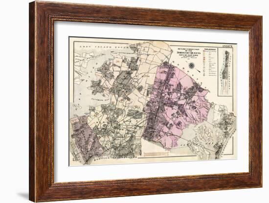 1909, Queens, New York, United States-null-Framed Giclee Print