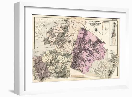 1909, Queens, New York, United States-null-Framed Giclee Print