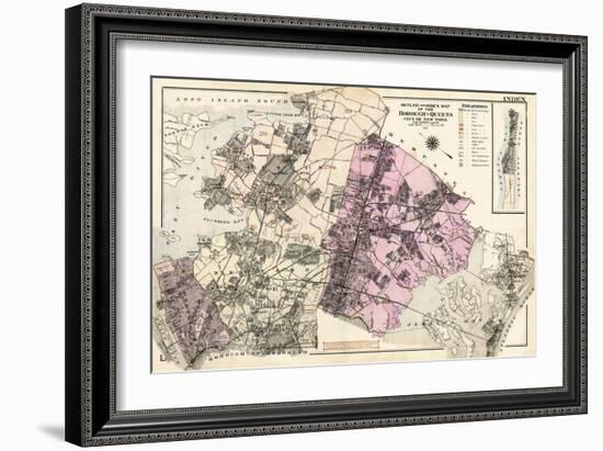 1909, Queens, New York, United States-null-Framed Giclee Print