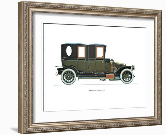 1910 Renault-null-Framed Art Print