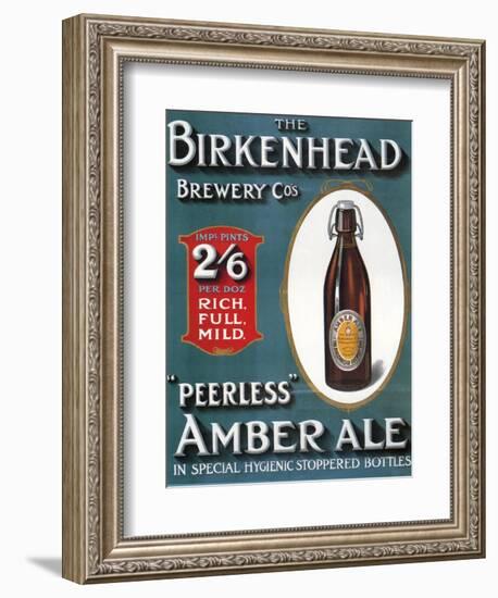 1910s UK Birkenhead Poster-null-Framed Giclee Print