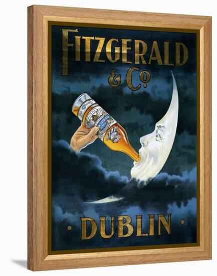 1910s UK Fitzgerald and Co Poster-null-Framed Premier Image Canvas