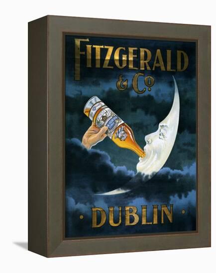 1910s UK Fitzgerald and Co Poster-null-Framed Premier Image Canvas