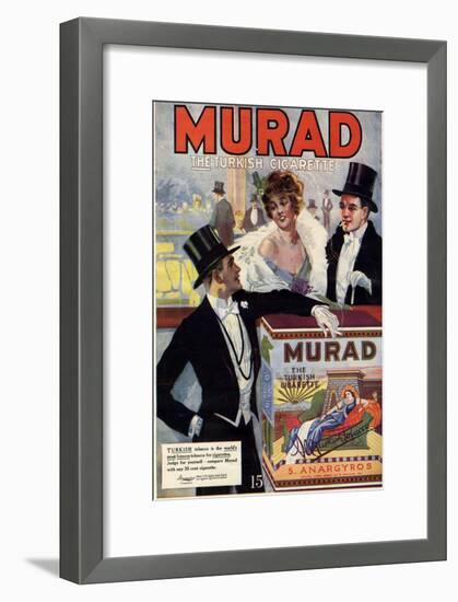 1910s USA Murad Magazine Advertisement-null-Framed Giclee Print