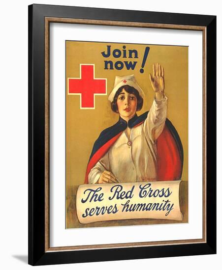 1910s USA The Red Cross Poster-null-Framed Giclee Print