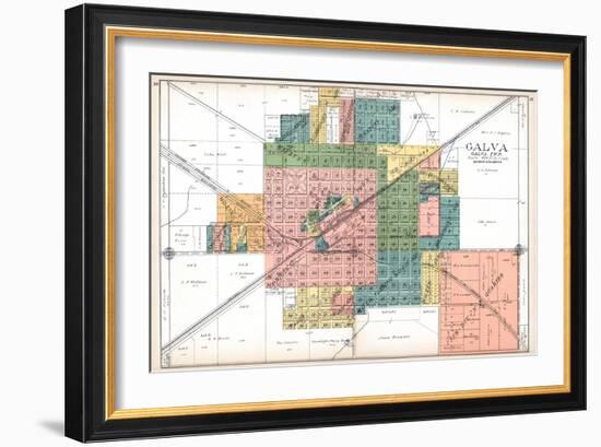 1911, Galva, Illinois, United States-null-Framed Giclee Print