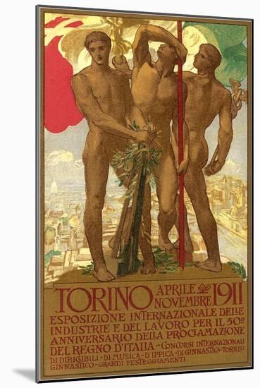 1911 Italian Fair-null-Mounted Art Print