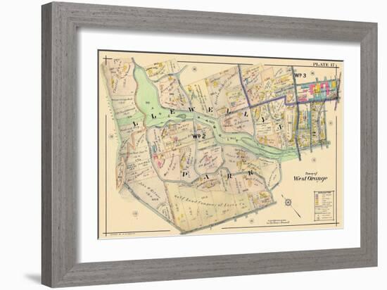 1911, Llewellyn Park, The Ramble, West Orange, Thomas Edison Estate & Laboratory, New Jersey-null-Framed Giclee Print