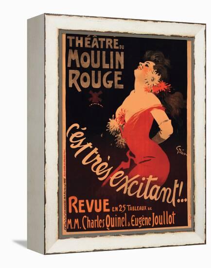 1911 Moulin Rouge C’est Très Excitant-Jules-Alexandre Grün-Framed Premier Image Canvas