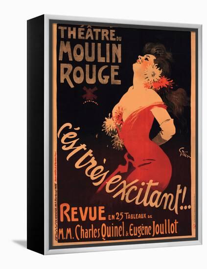 1911 Moulin Rouge C’est Très Excitant-Jules-Alexandre Grün-Framed Premier Image Canvas
