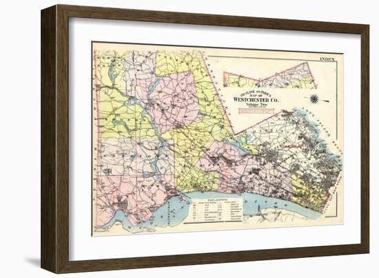 1911, Westchester County, New York, United States-null-Framed Giclee Print