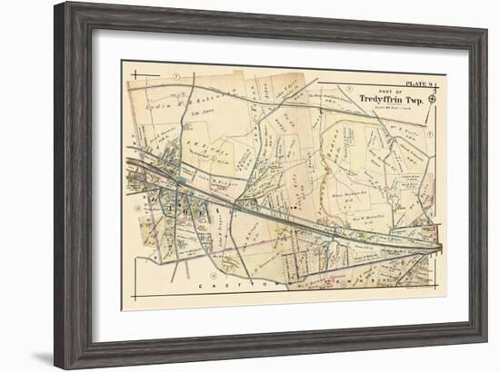 1912, Paoli - Tredyffrin Township, Pennsylvania, United States-null-Framed Giclee Print