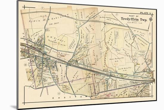 1912, Paoli - Tredyffrin Township, Pennsylvania, United States-null-Mounted Giclee Print