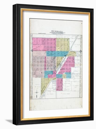 1912, Tyndall, South Dakota, United States-null-Framed Giclee Print