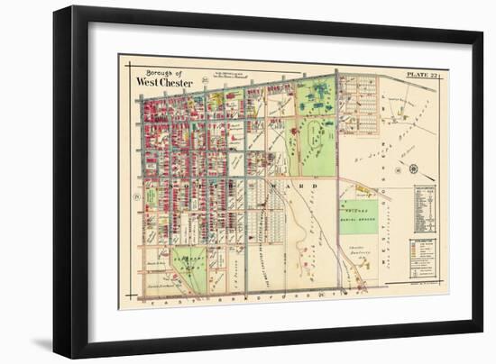 1912, West Chester Borough 2, Pennsylvania, United States-null-Framed Giclee Print