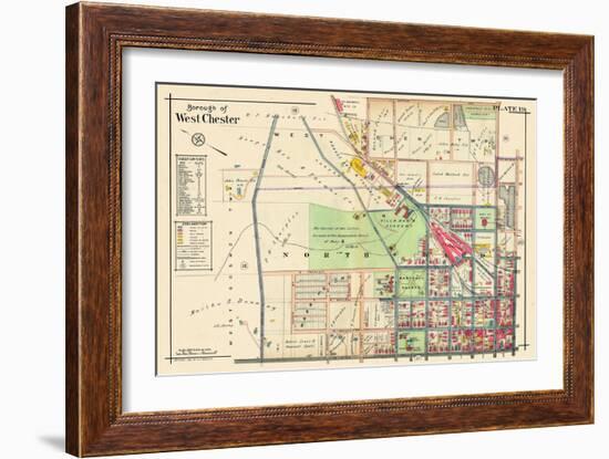 1912, West Chester Borough, Pennsylvania, United States-null-Framed Giclee Print