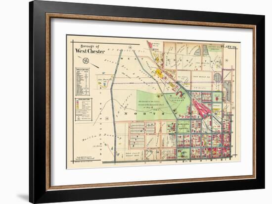 1912, West Chester Borough, Pennsylvania, United States-null-Framed Giclee Print