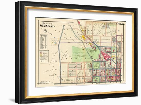 1912, West Chester Borough, Pennsylvania, United States-null-Framed Giclee Print