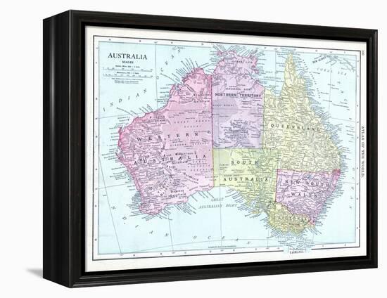 1913, Australia, Oceania-null-Framed Premier Image Canvas