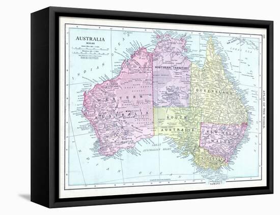 1913, Australia, Oceania-null-Framed Premier Image Canvas