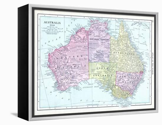 1913, Australia, Oceania-null-Framed Premier Image Canvas