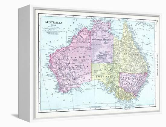 1913, Australia, Oceania-null-Framed Premier Image Canvas