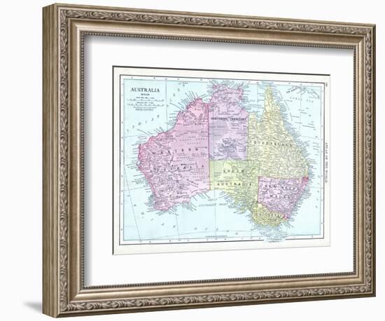 1913, Australia, Oceania-null-Framed Giclee Print