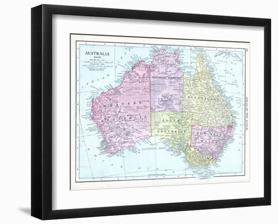 1913, Australia, Oceania-null-Framed Giclee Print