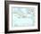 1913, Bahamas, The, Cuba, Dominican Republic, Jamaica, Puerto Rico, Central America, West Indies-null-Framed Giclee Print