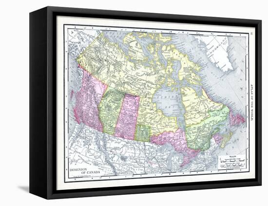 1913, Canada, North America, Dominion of Canada-null-Framed Premier Image Canvas