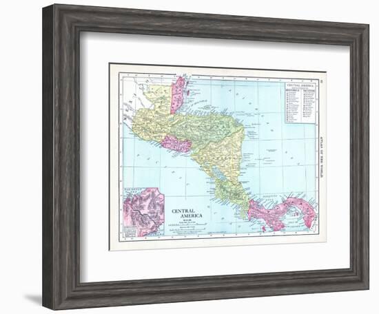 1913, Central America-null-Framed Giclee Print