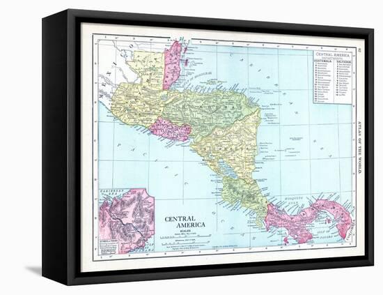 1913, Central America-null-Framed Premier Image Canvas